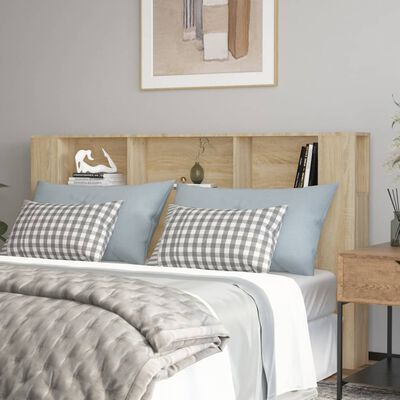 Headboard Cabinet Sonoma Oak