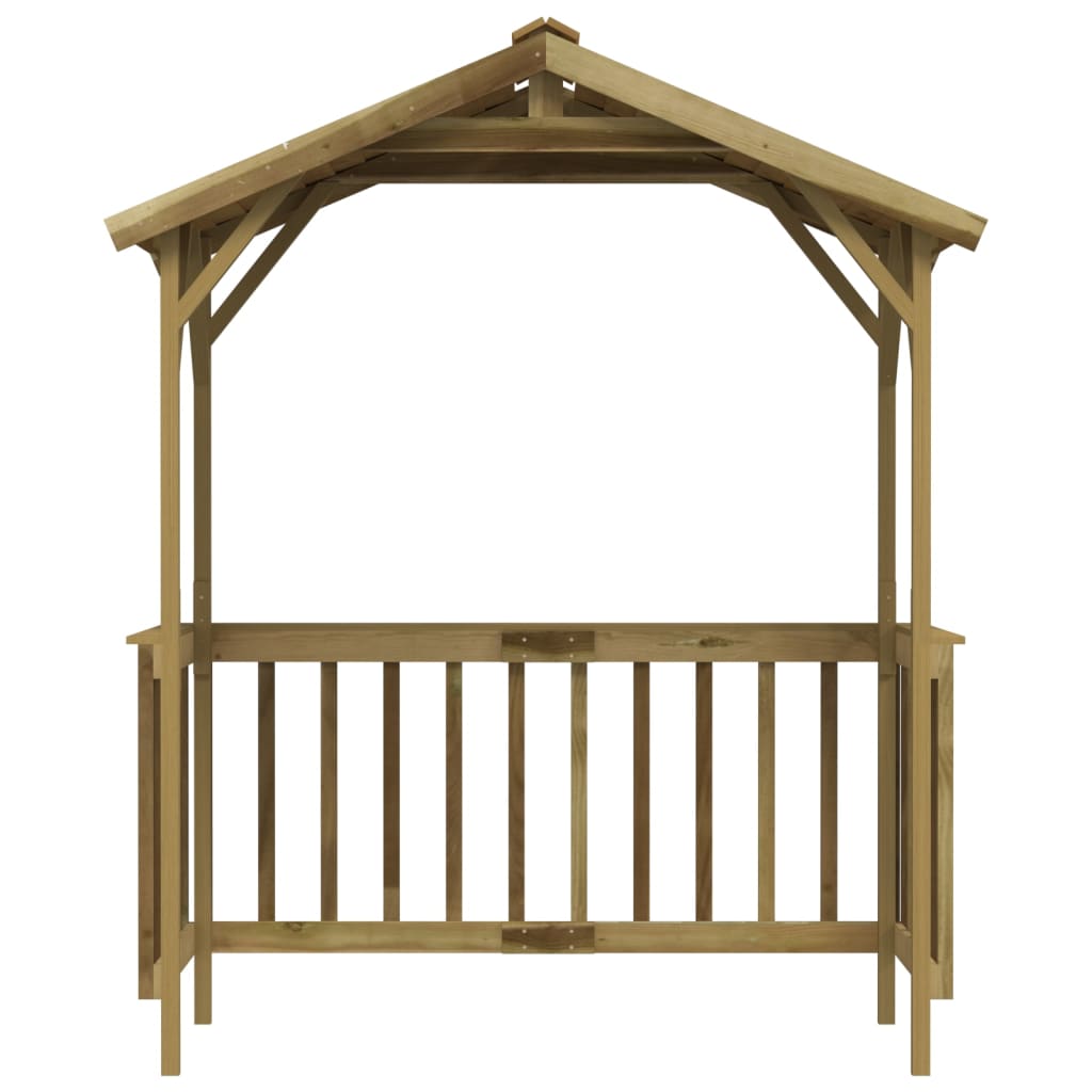 Garden BBQ Shed 163.5x93x210 cm
