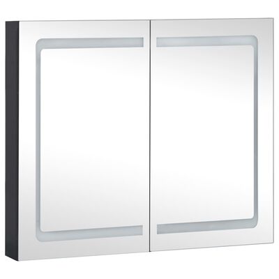 LED Bathroom Mirror Cabinet 80x12.2x68