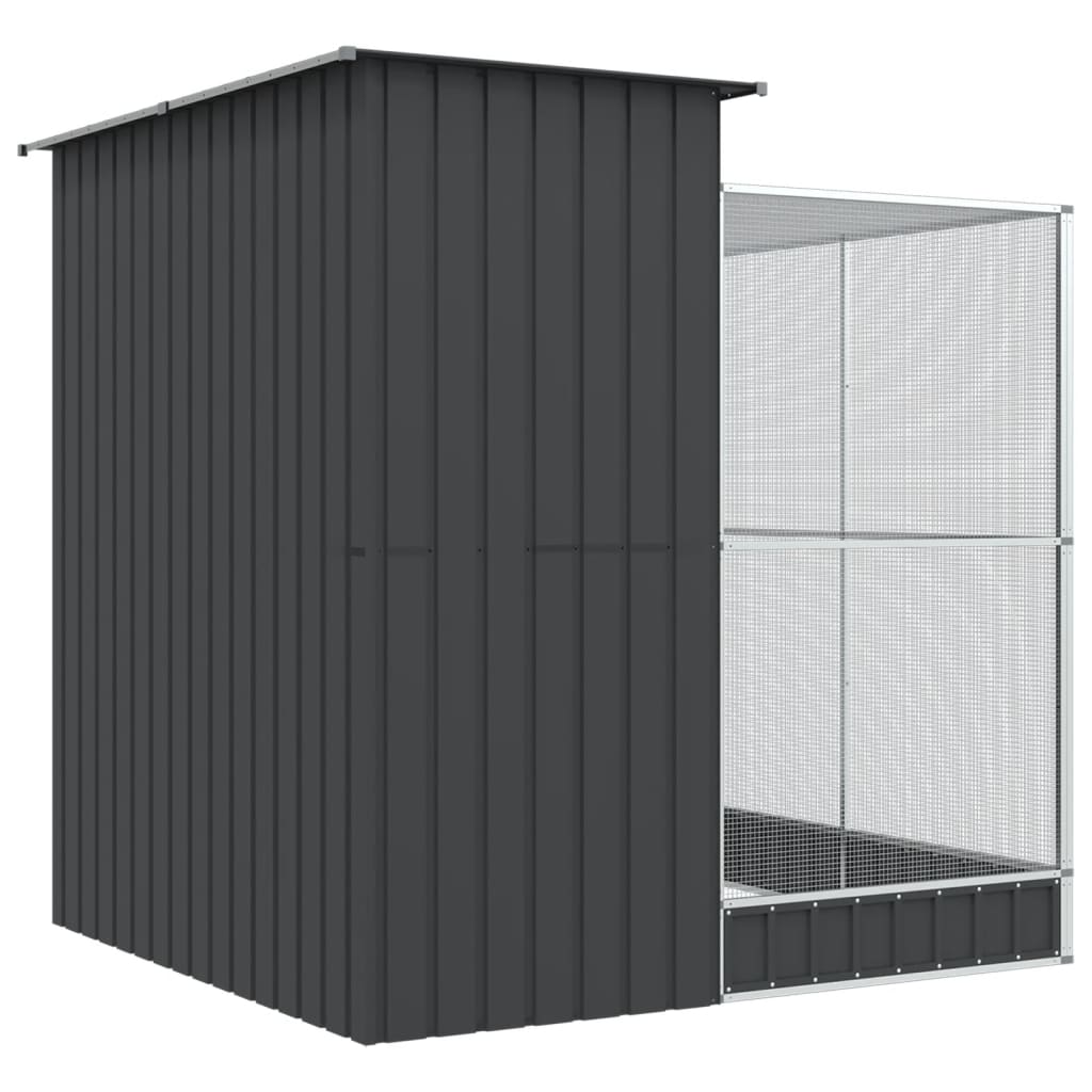 Aviary with Extension 209x203x216