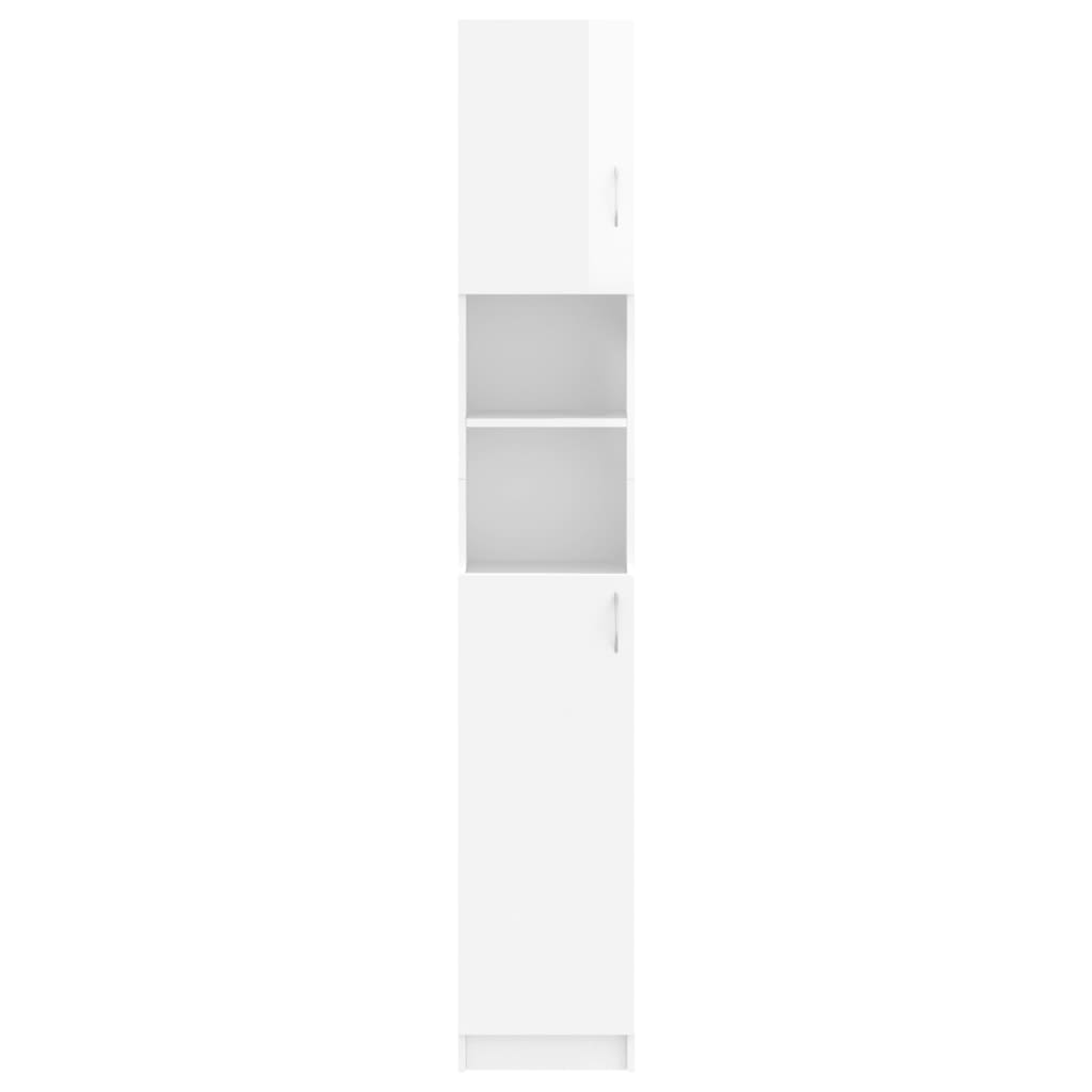 Bathroom Cabinet White 32x25.5x190