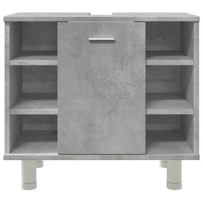 Bathroom Cabinet Grey 60x32x53.5