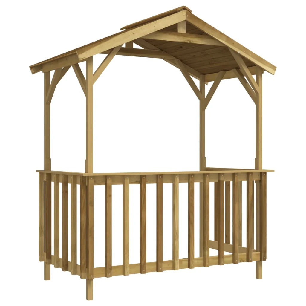 Garden BBQ Shed 163.5x93x210 cm