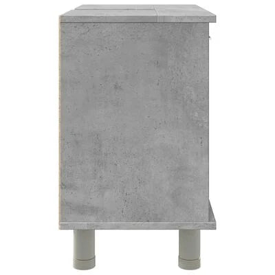 Bathroom Cabinet Grey 60x32x53.5