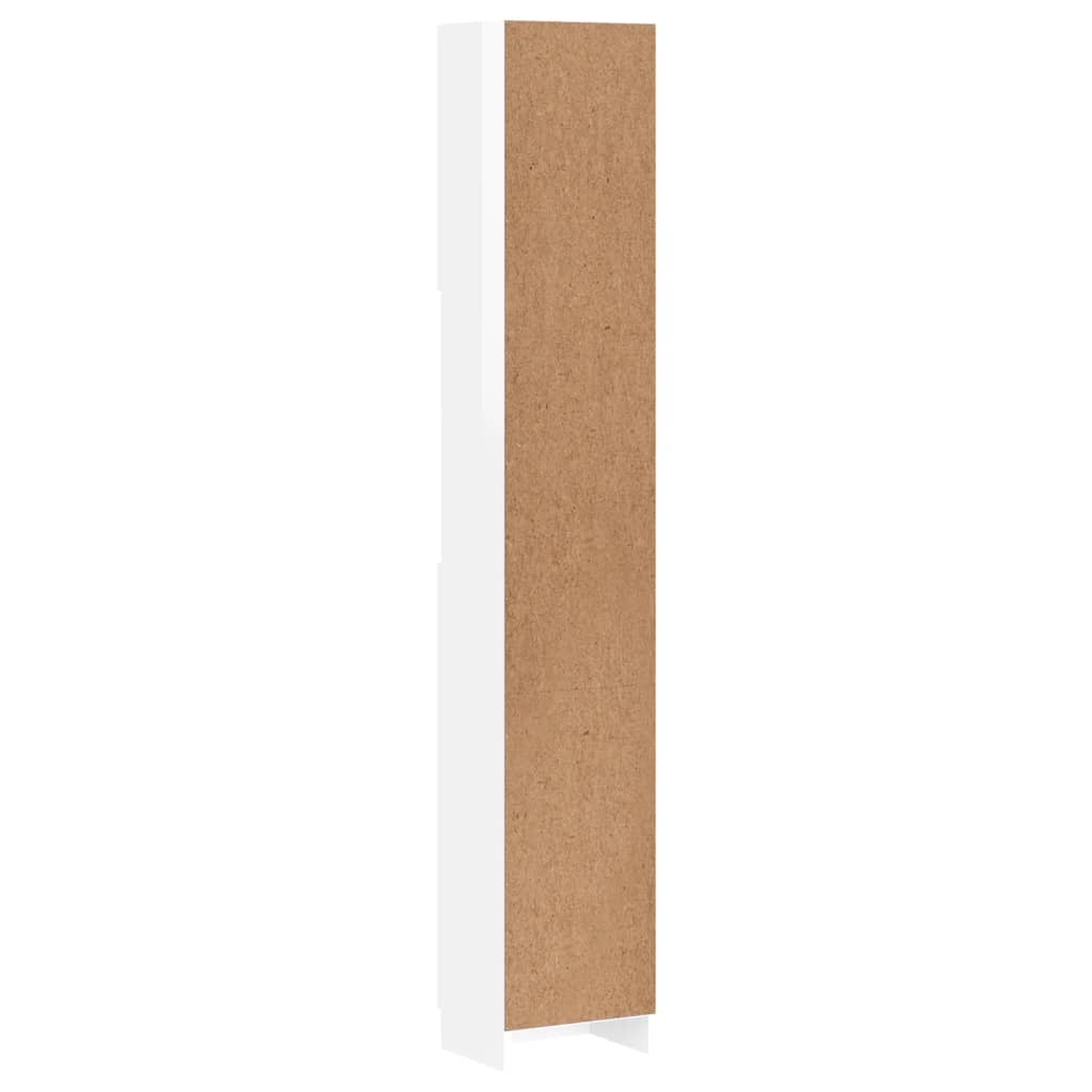 Bathroom Cabinet White 32x25.5x190