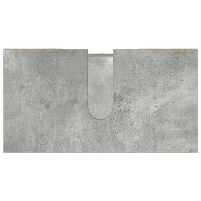 Bathroom Cabinet Grey 60x32x53.5