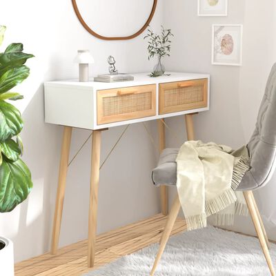Console Table White 80x30x75