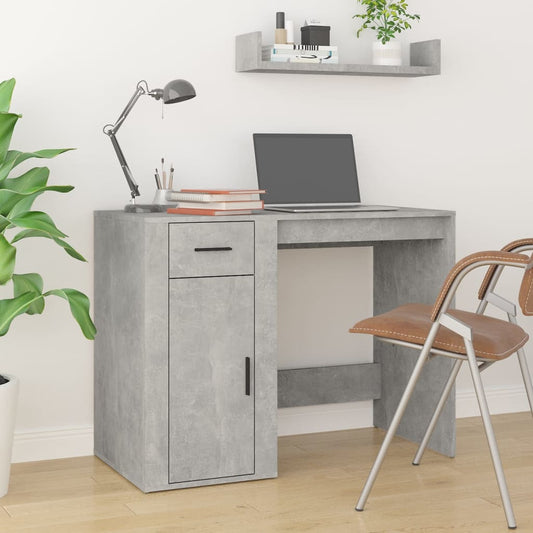 Desk Concrete Grey 100x49x75