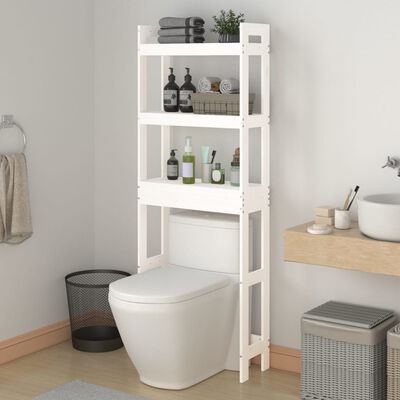 Toilet Rack White 63x26x171