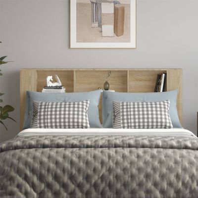 Headboard Cabinet Sonoma Oak