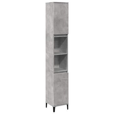 Grey 3 Piece Bathroom Furniture Set