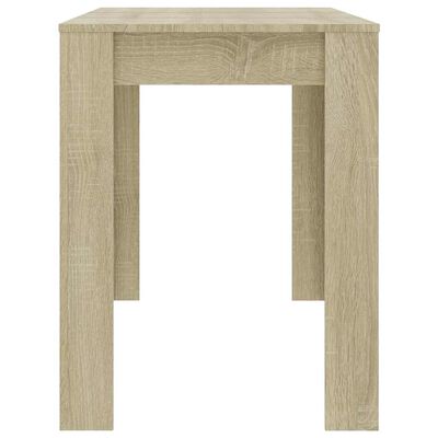 Dining Table Sonoma Oak 120x60x76